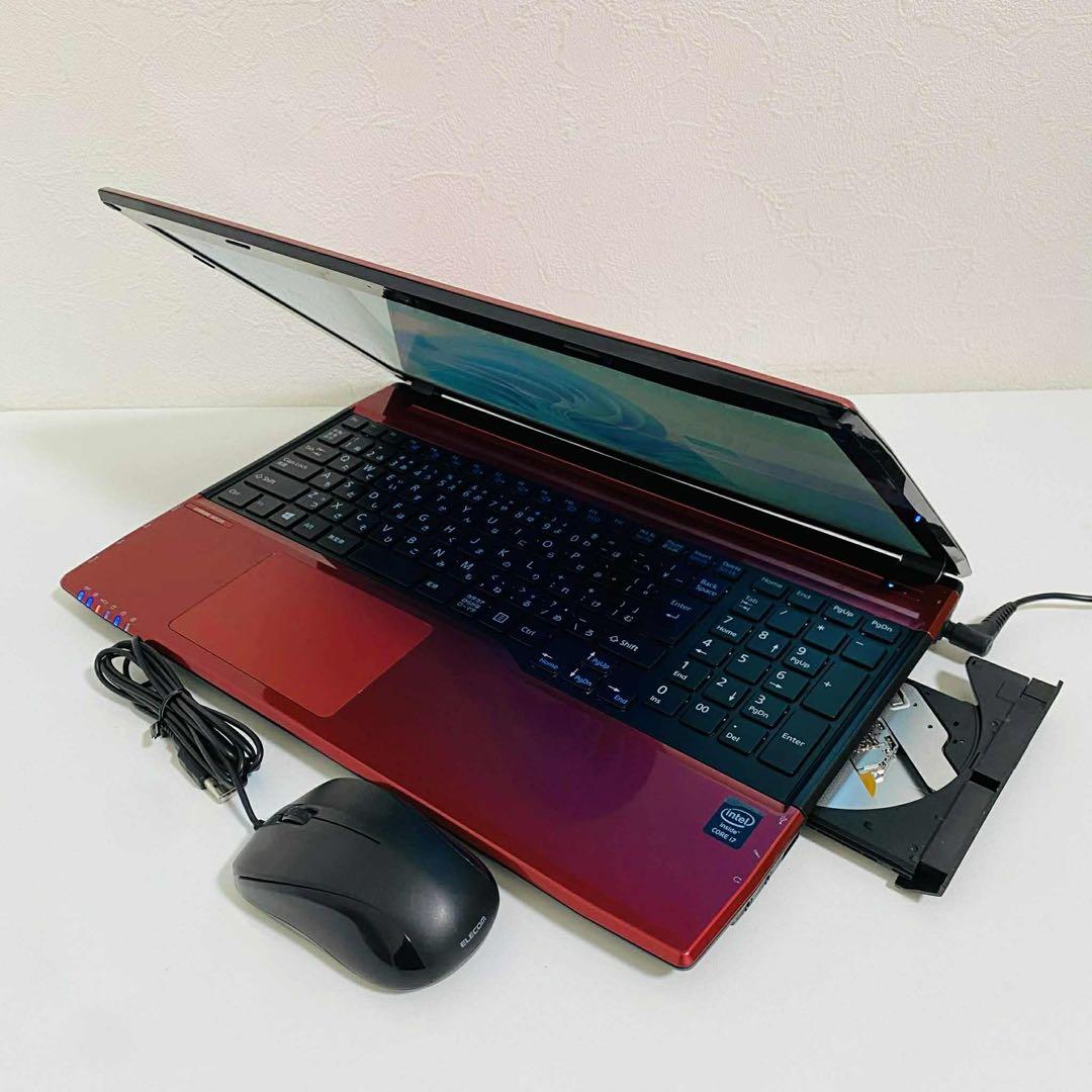 Y101 富士通ノートパソコンi7メモリ8G高速WEBカメラSSD Win11