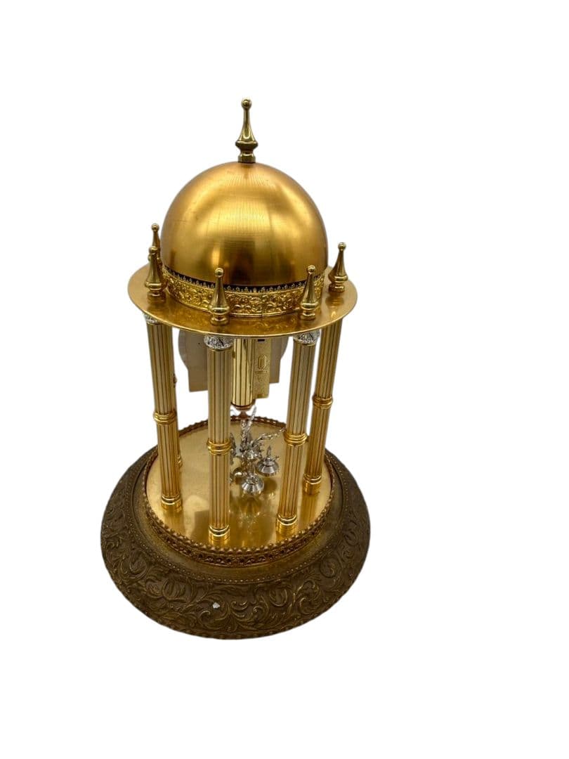 Master QUARTZ マスター クォーツ 置時計 ガラスドーム