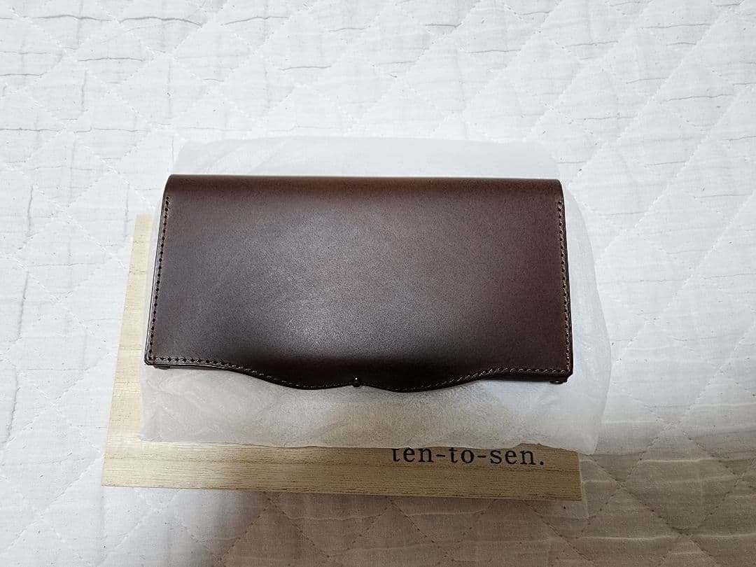 ten-to-sen usuha long 長財布　カラー　チョコ（ブラウン）