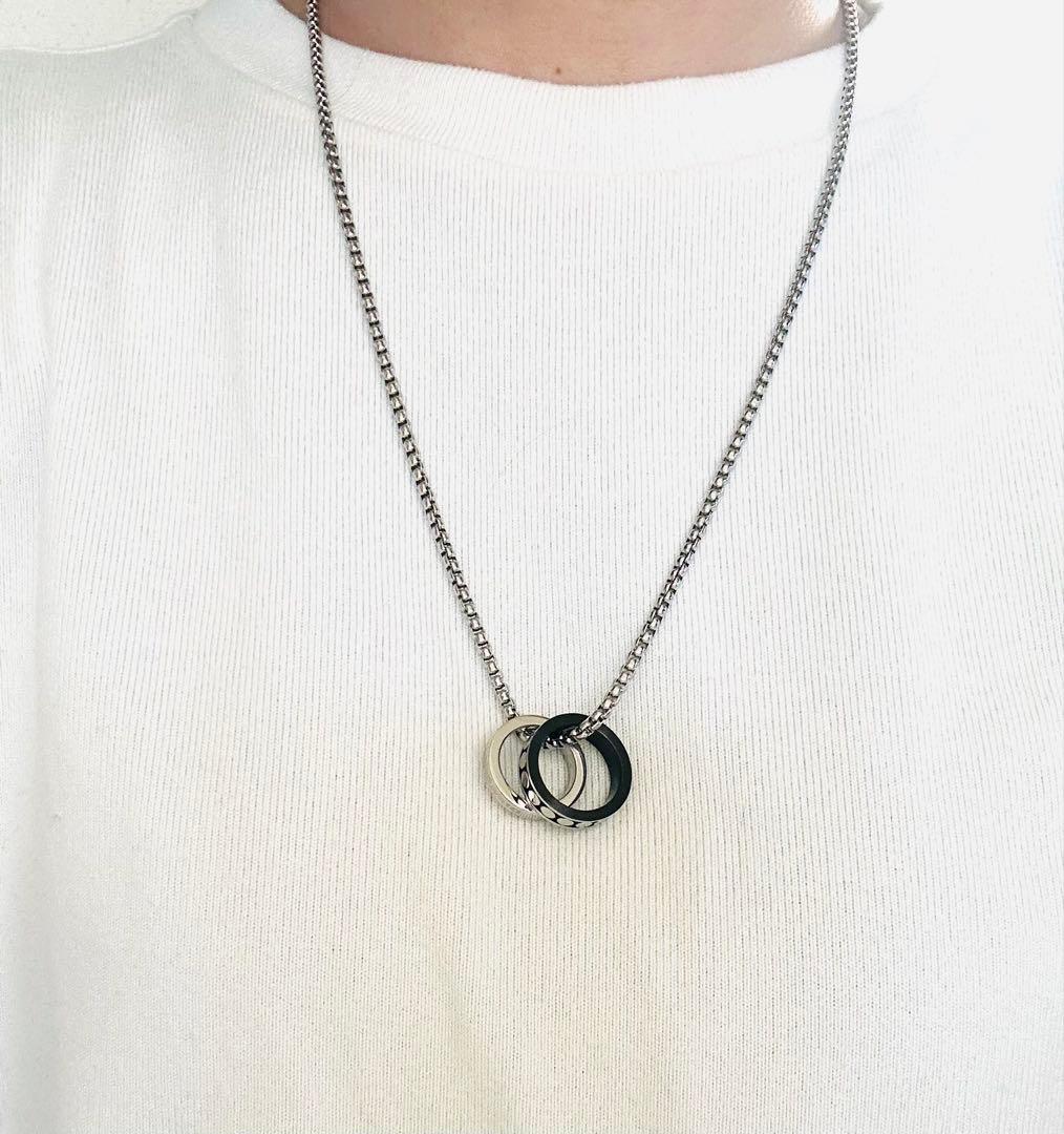 現在 eitaro ☆ DIESEL リング チェーンネックレス