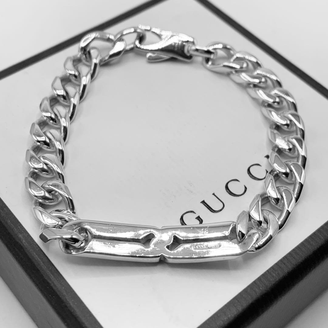 【美品】GUCCI ブレスレット　ノット　AAA ニッシー愛用　インフィニティ