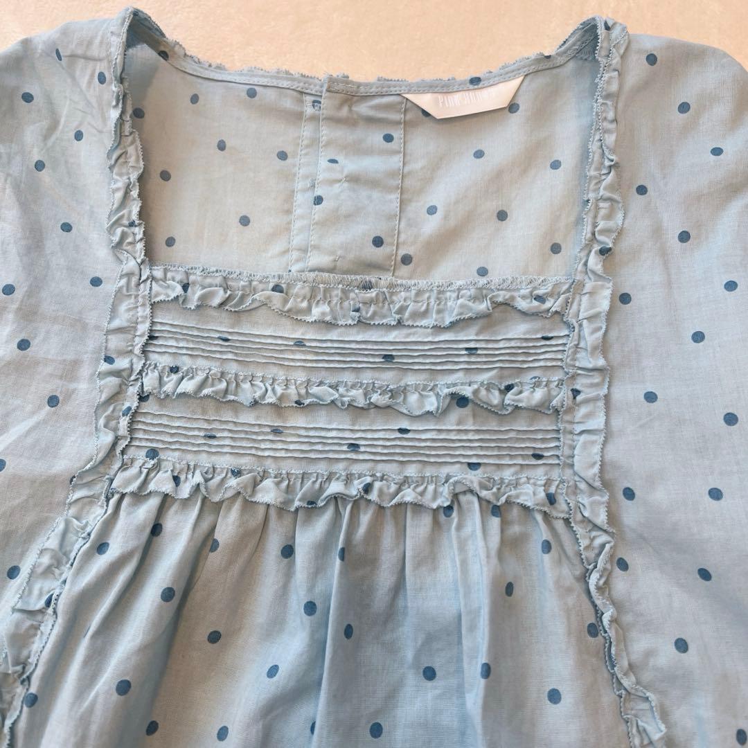 最終値下げ　ピンクハウス　水玉フリルブラウス 定価24200