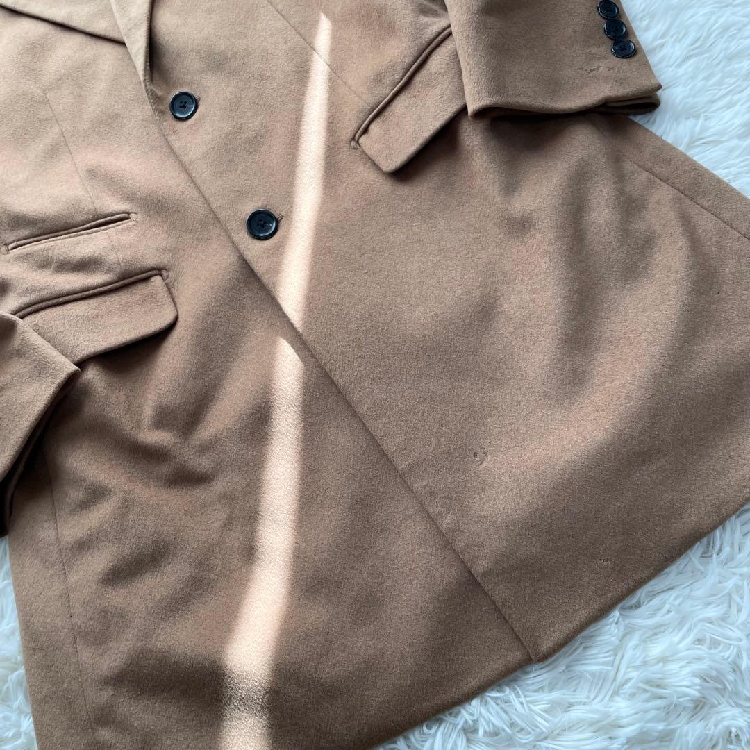 超希少XL✨ビームス　チェスターコート　カシミヤ　アンゴラ　三者混　XL