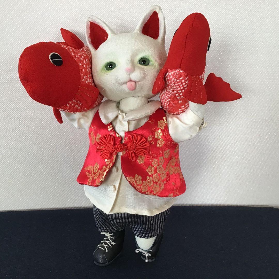 めでたい愛でたいねこちゃん　創作人形