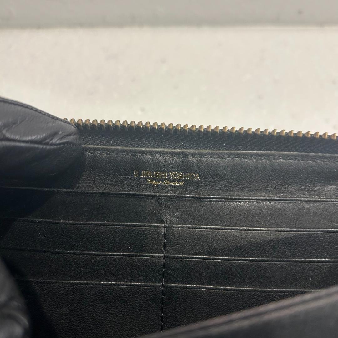 【B印 YOSHIDA × PORTER】 レザー 長財布 ネイビー 限定コラボ