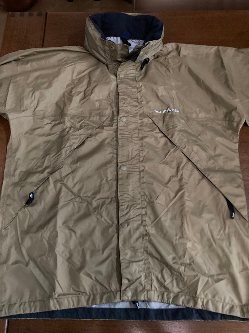mont-bell GORE-TEX フード付きレインウェア上下