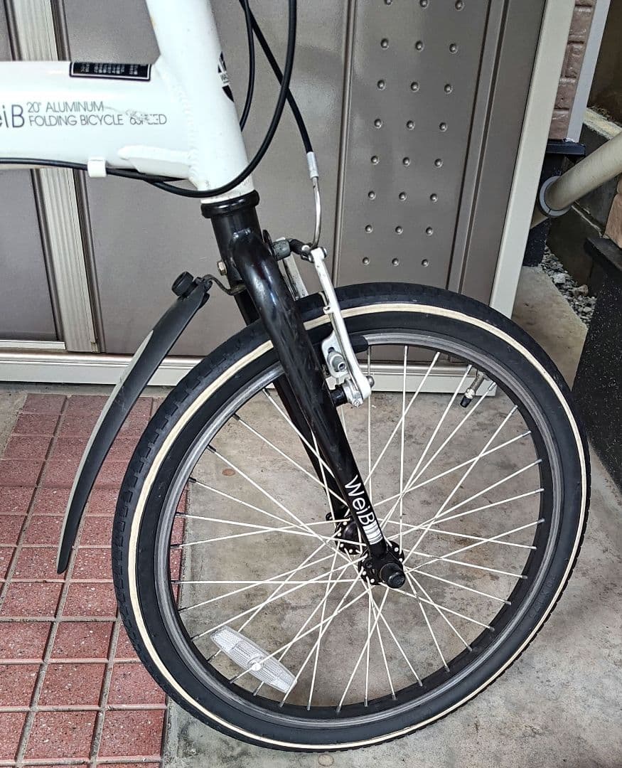 【セット タイロン】 折り畳み自転車 WACHSEN ２０インチ ６段変速