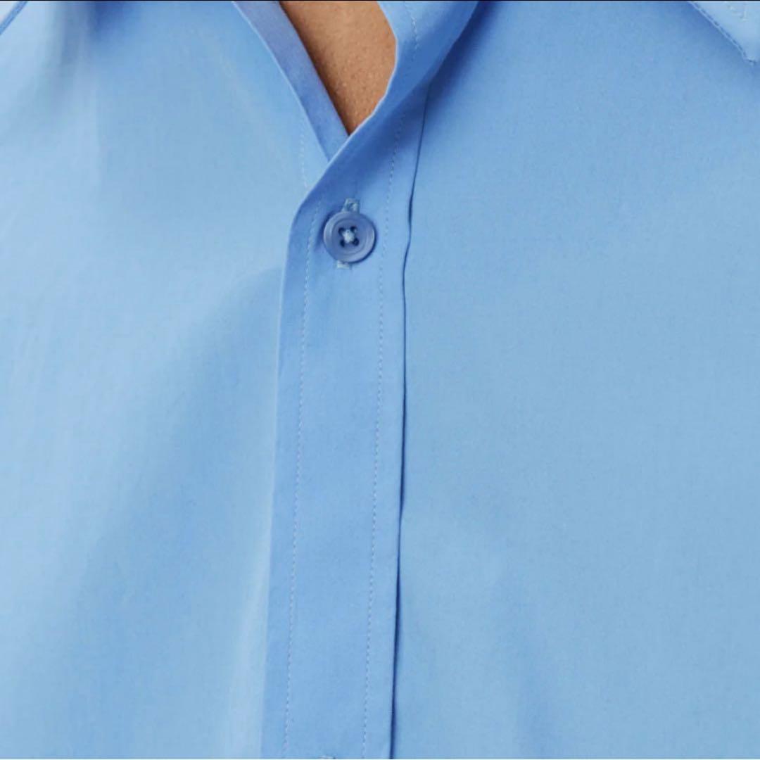 トップス mfpen evening shirt \"Office Blue\" 25ss