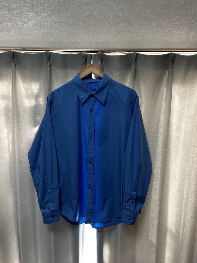 トップス mfpen evening shirt \"Office Blue\" 25ss