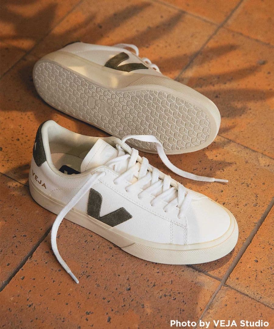 VEJA / “CAMPO” スニーカー 　ホワイト×カーキブラウン