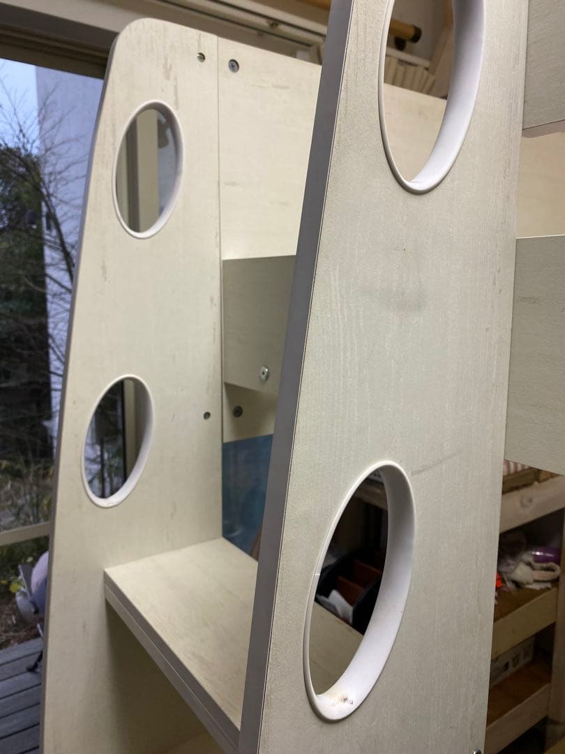 ロフトタイプ システムベッド Compass(コンパス) ホワイト