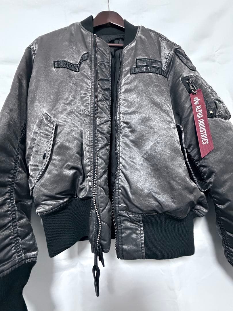 アルファインダストリーズ MA-1 フライトジャケットスクラッチAIR CREW