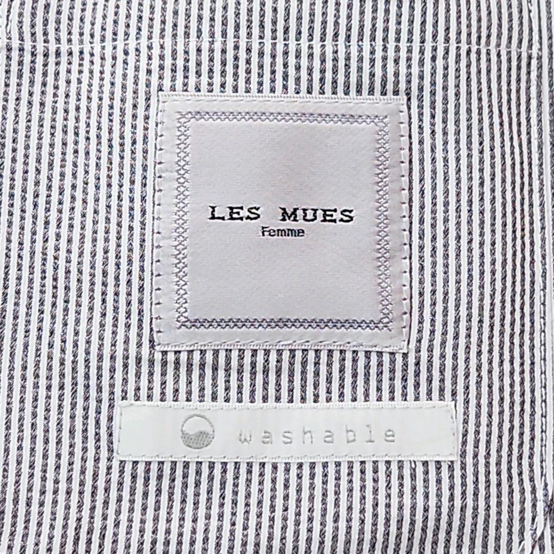 【新品】アオキ LES MUES 洗える パンツスーツセットアップ 上下セット