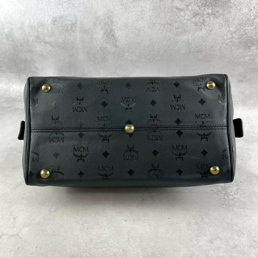 ✨美品✨MCM エムシーエム　ボストンバッグ　ヴィセトス柄　大容量　ブラック