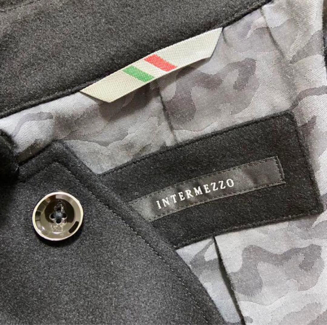 値下げ依頼品 INTERMEZZO インターメッツオ ウールトレンチコート