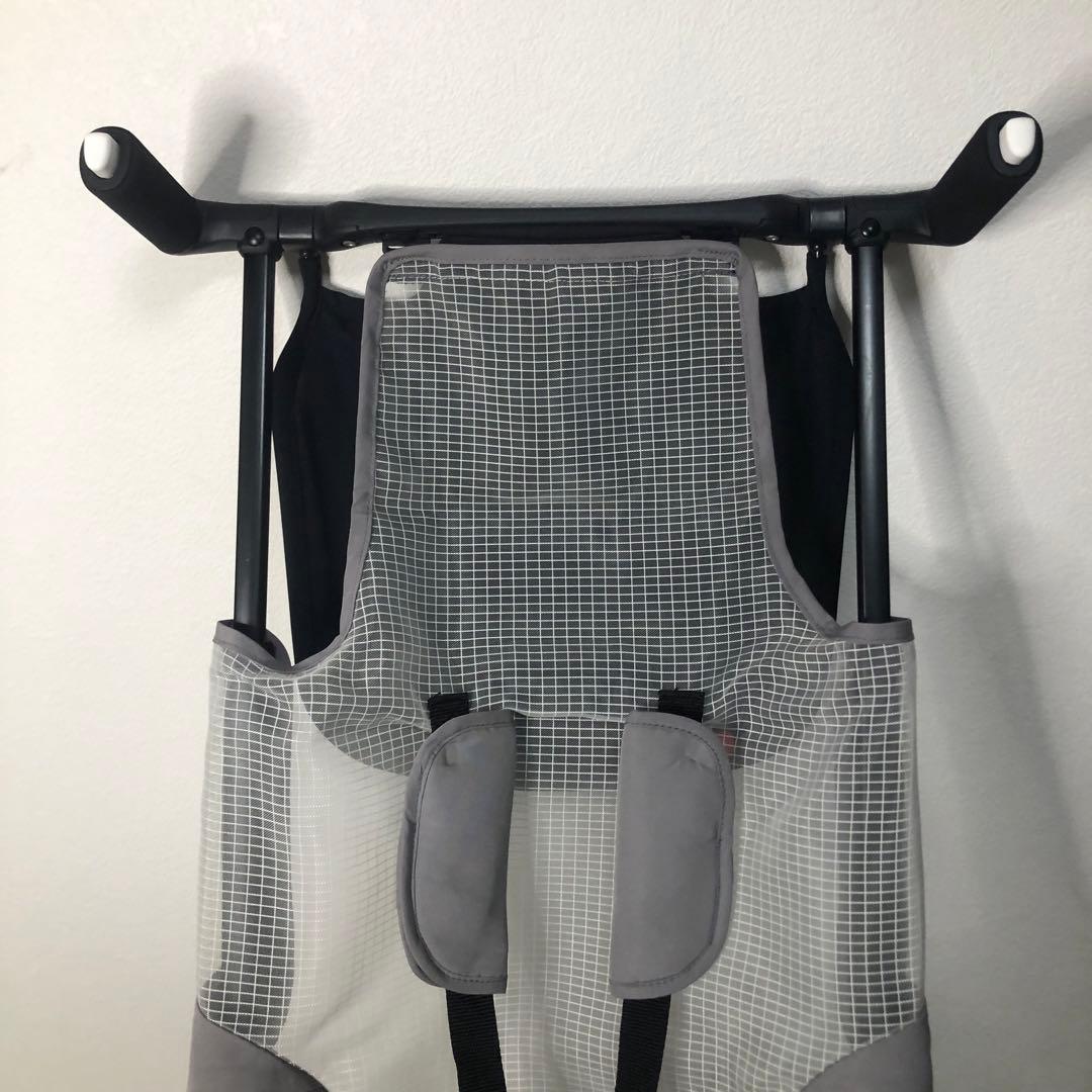送料込★美品★gb pockit air 折りたたみ式小型ベビーカー ケース付