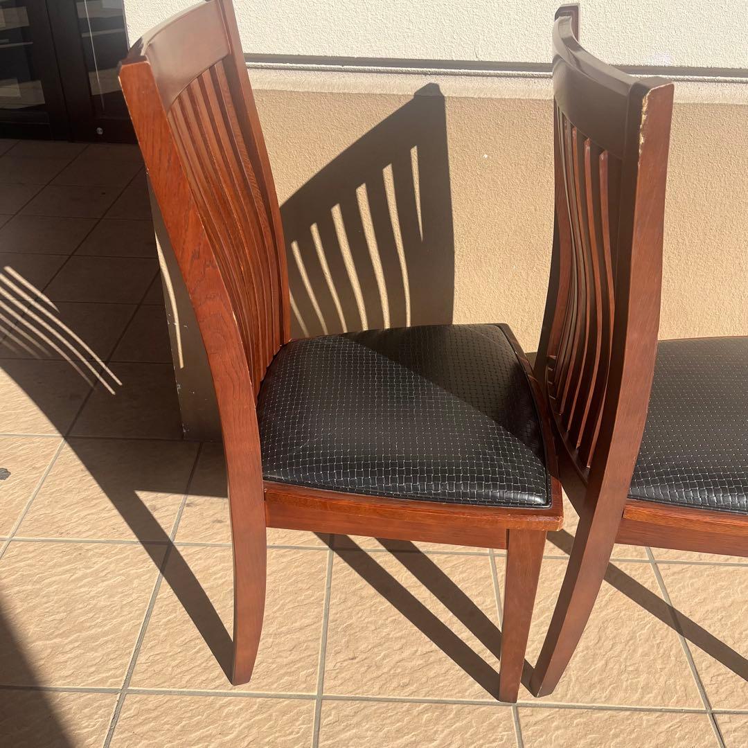 2脚セット　kosuga コスガ ダイニングチェア ヴィンテージ 高級品