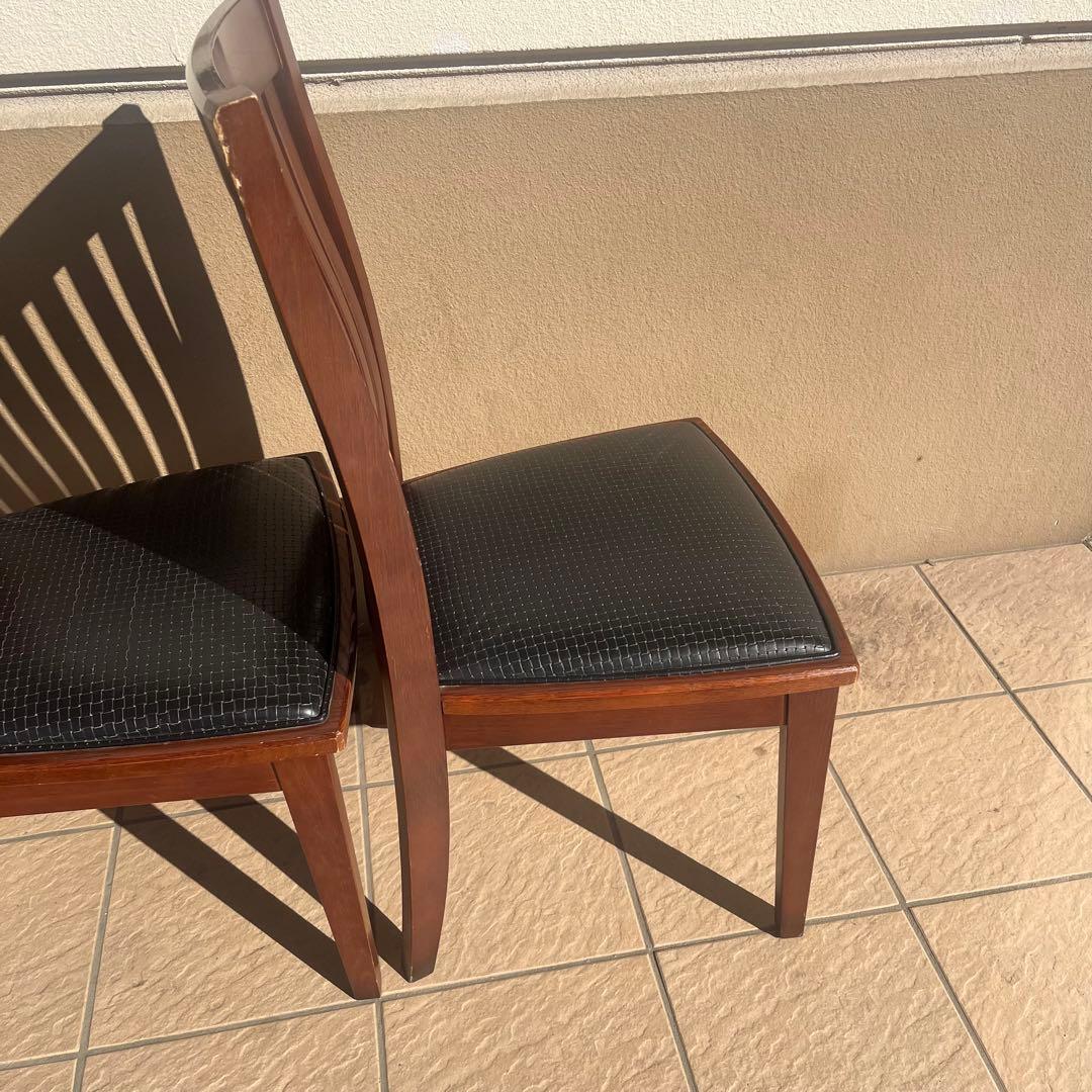 2脚セット　kosuga コスガ ダイニングチェア ヴィンテージ 高級品