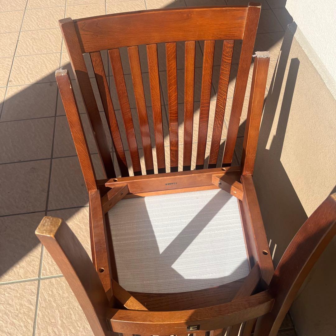 2脚セット　kosuga コスガ ダイニングチェア ヴィンテージ 高級品