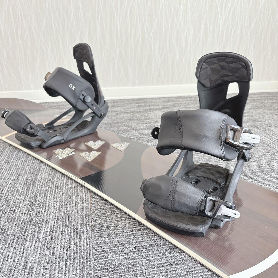 79美品❗️超豪華❗️HEAD 初心者用 スノーボードセット★144cm+ビン付