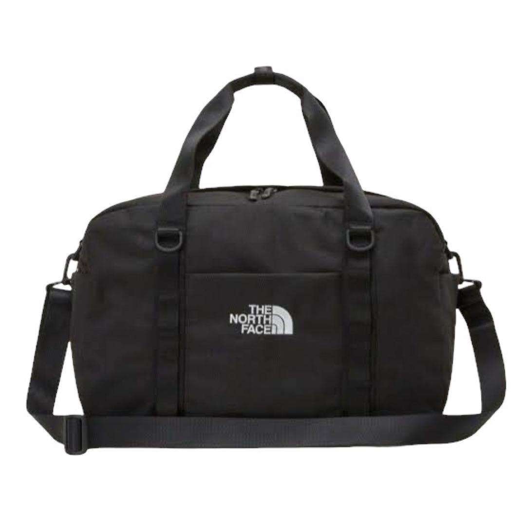 韓国 ノースフェイス ビックショットカーゴバッグ ボストン バッグ ブラック