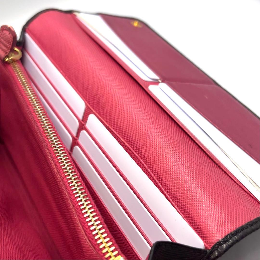 あちゃむ★買う専門中！ 　　　　PRADA サフィアーノレザー 長財布