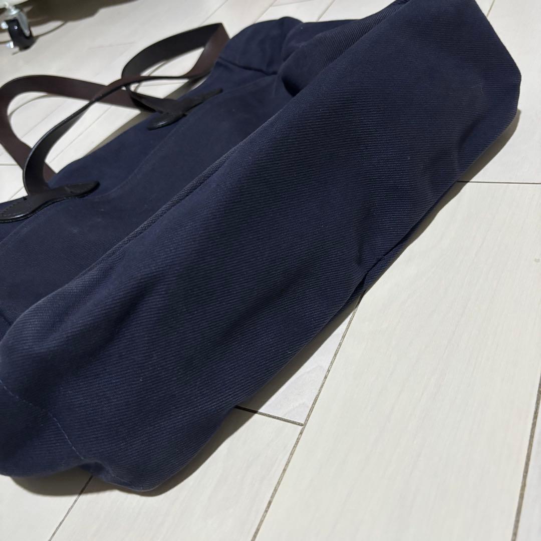 【週末価格】美品 FILSON ネイビー キャンバストートバッグ