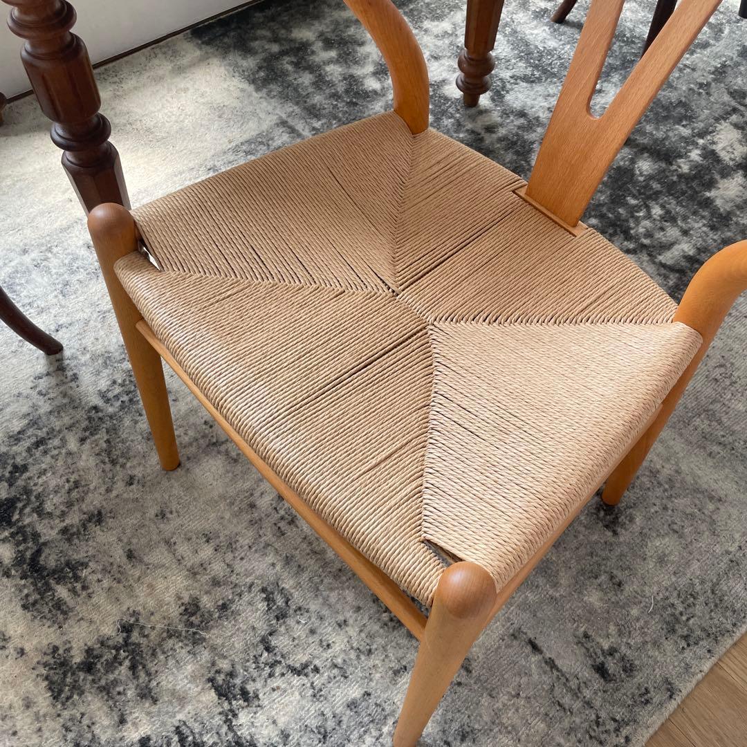 正規美品 CARL HANSEN & SON /ソープ仕上/ビーチ材 マット付