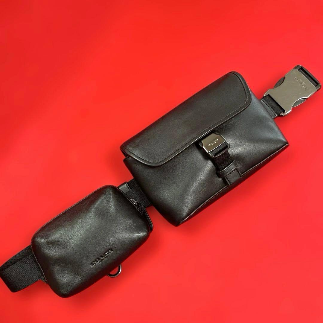 コーチ(COACH) ウエストポーチ ウエストバッグ 男女兼用