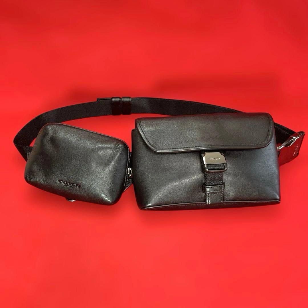 コーチ(COACH) ウエストポーチ ウエストバッグ 男女兼用