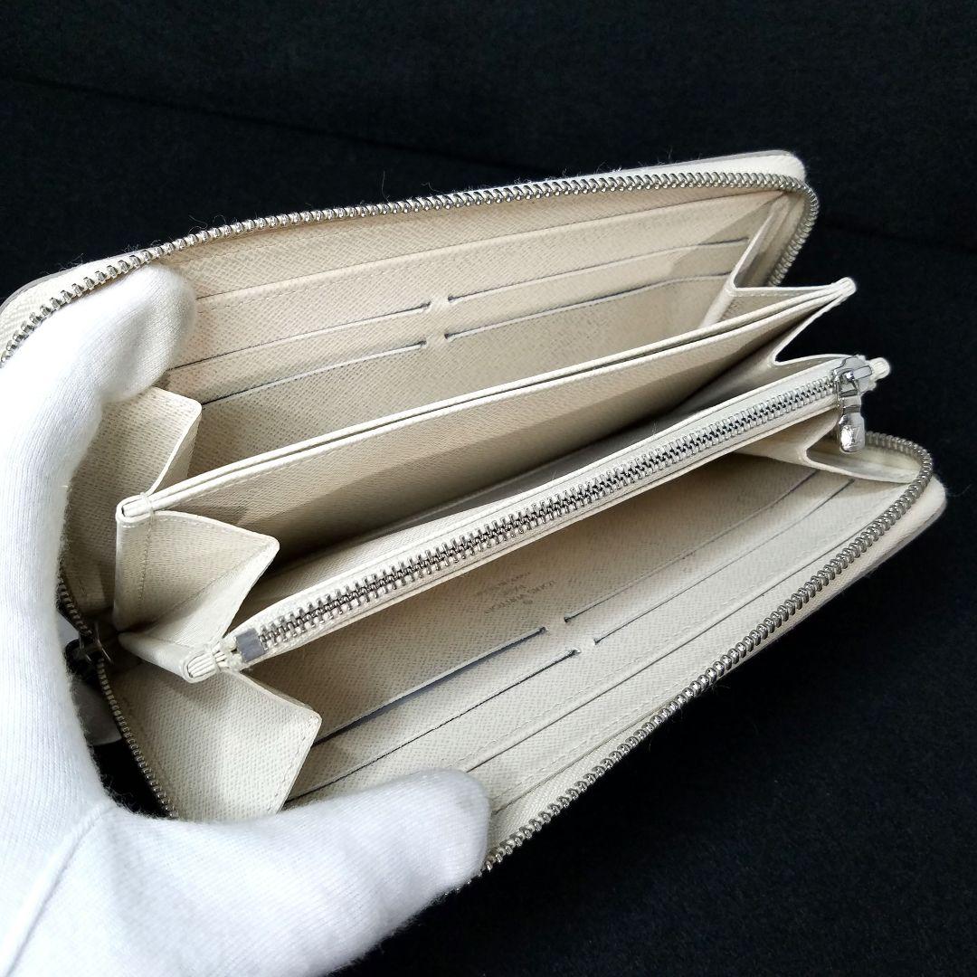 専用ルイヴィトン エピ ジッピーウォレット 白 ホワイト イヴォワール ラウンド