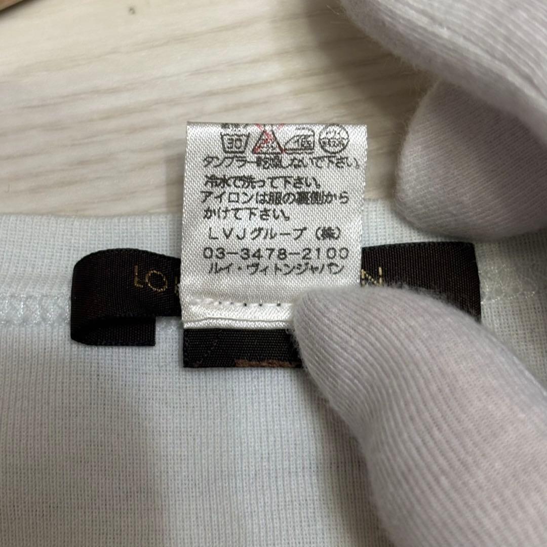 ルイヴィトン　LOUIS VUITTON タンクトップ　モノグラム　ホワイト