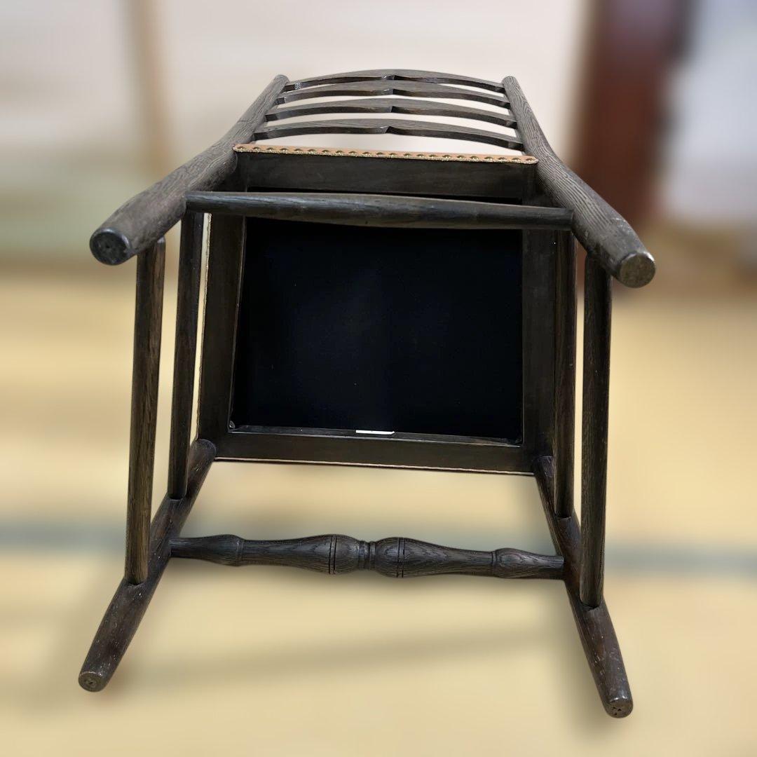 PROVINCIAL ラダーバックチェア　飛騨産業　プロヴィンシャル　革張替無し