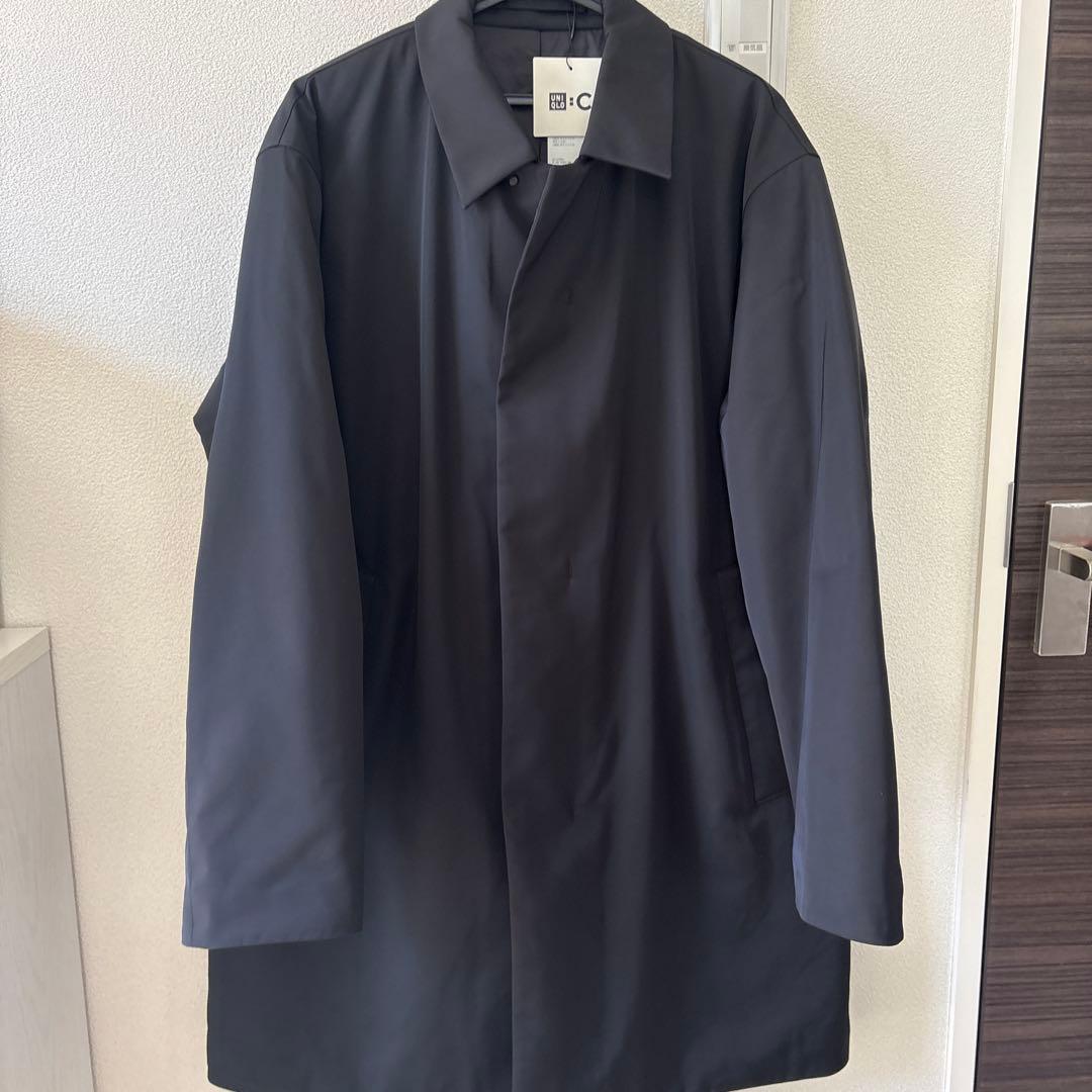 yaku　ユニクロC パフテックハーフコート ブラックL