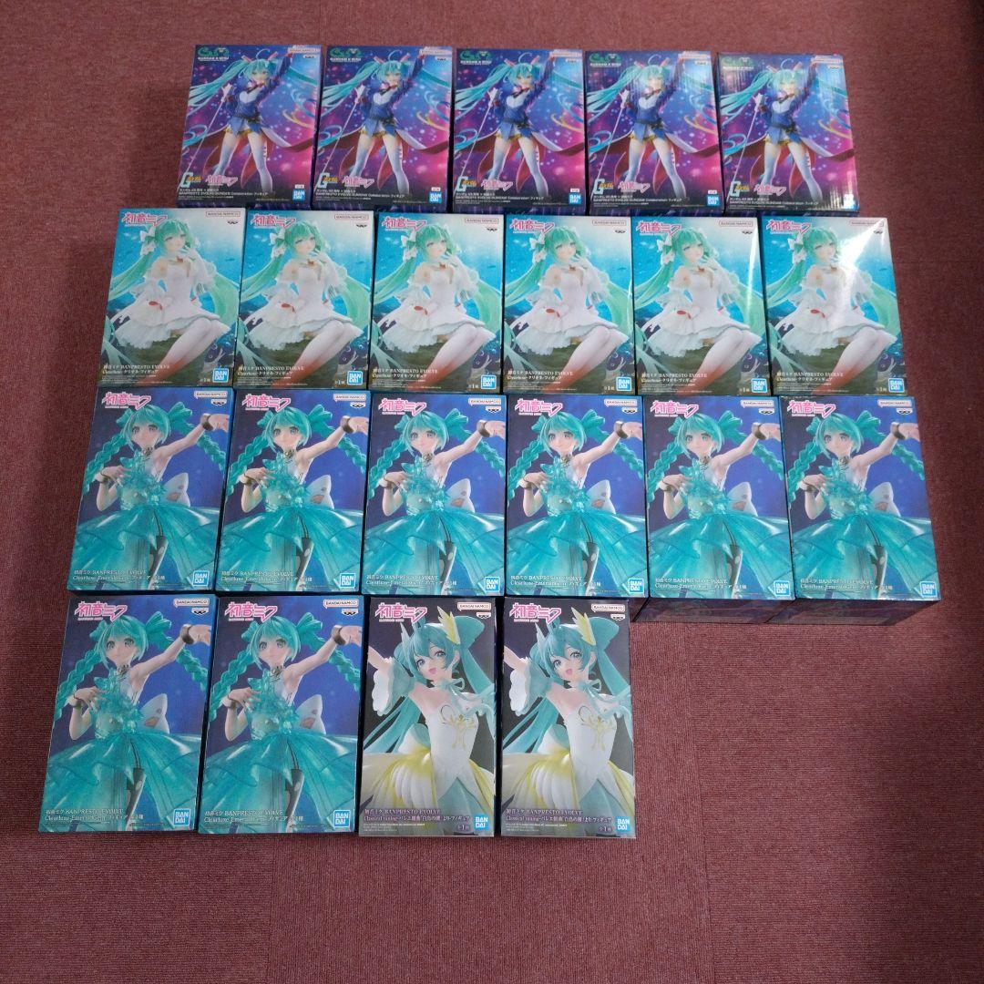 初音ミク BANPRESTO EVOLVE フィギュアセット