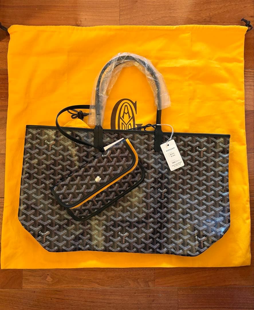 最新クリップ付★Goyard サンルイPM ゴヤール　ブラック