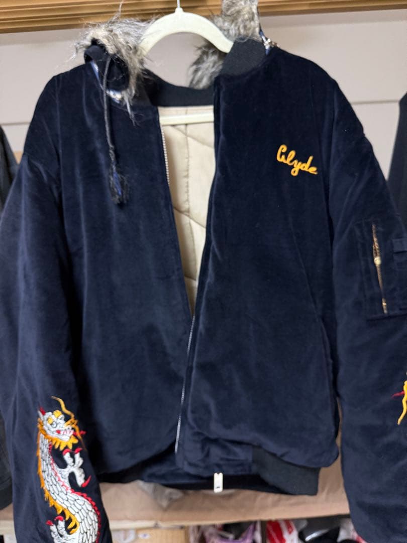 1980's korea souvenir jacket スーベニア　コリジャン