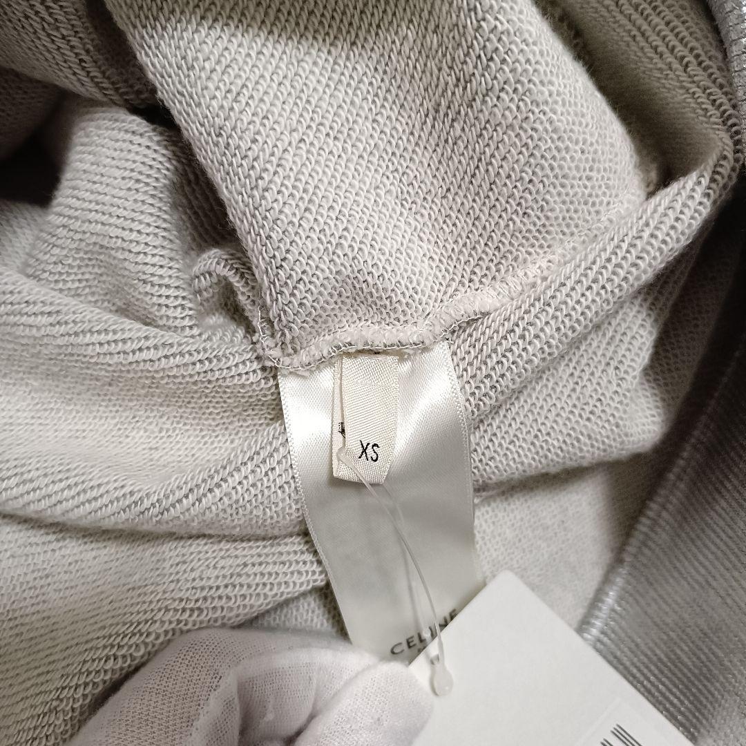 かーぼ様　美品✨️　セリーヌ　パーカー　シルバー　XS