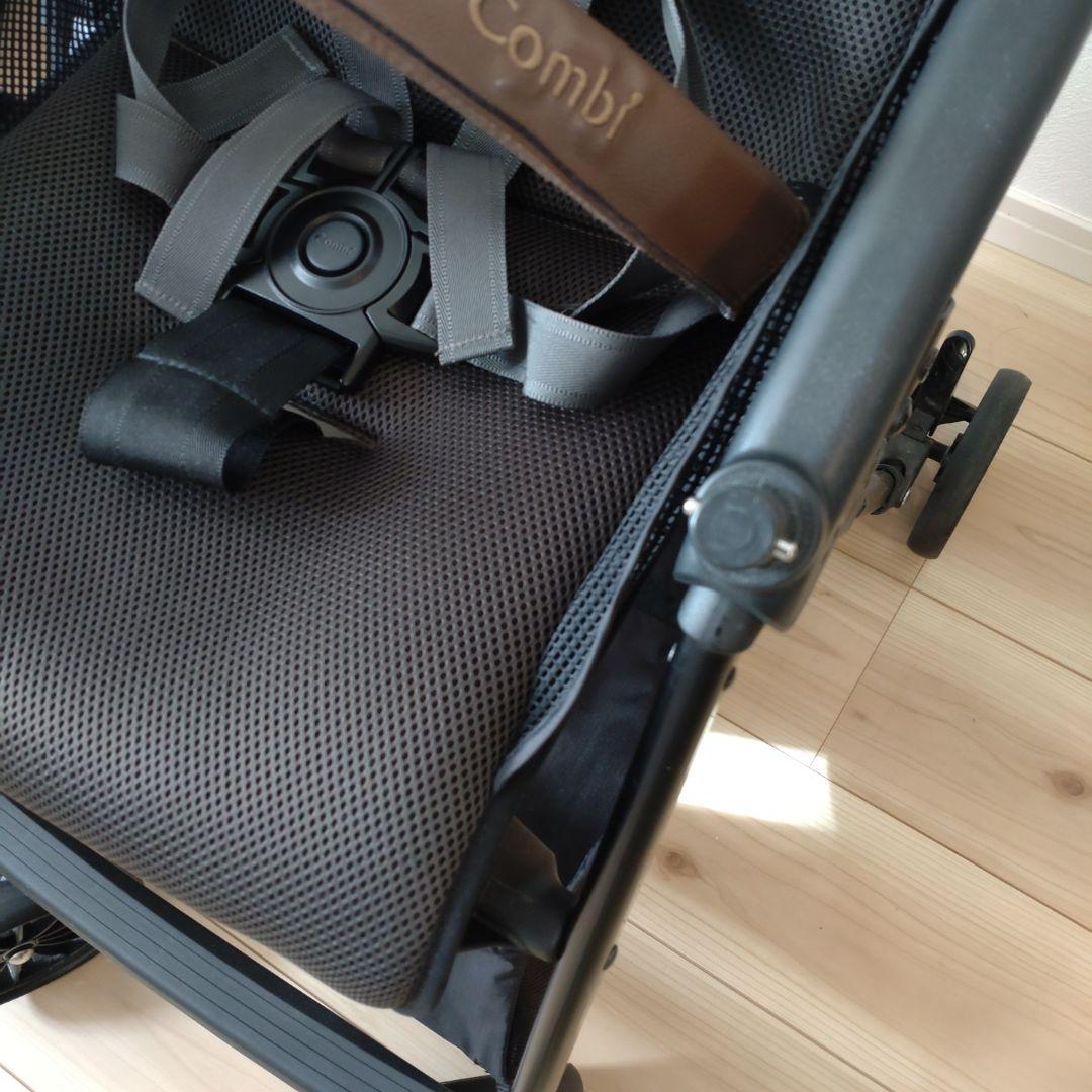 コンビ　Combi Acbee plus 　AO 美品　ベージュ ベビーカー