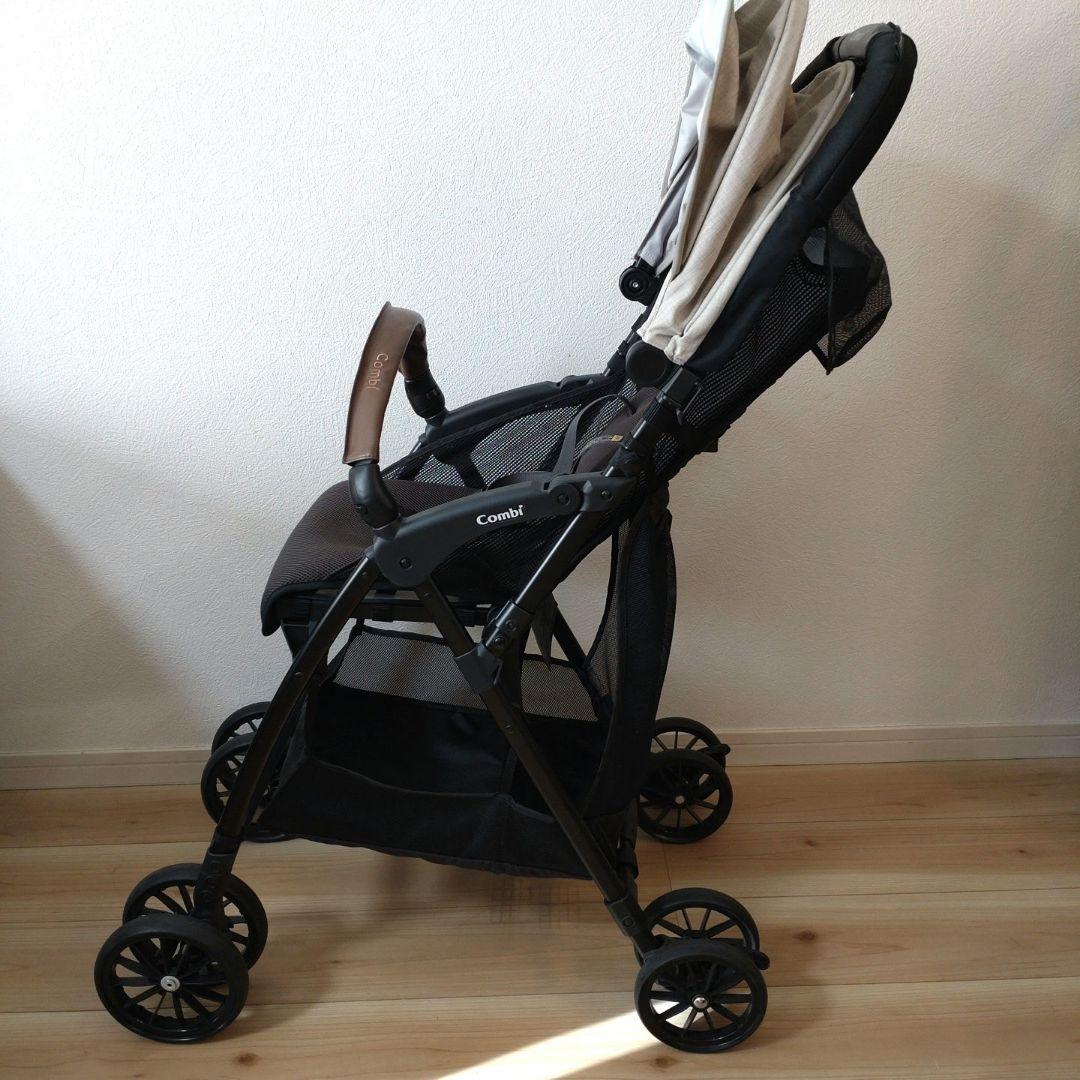 コンビ　Combi Acbee plus 　AO 美品　ベージュ ベビーカー