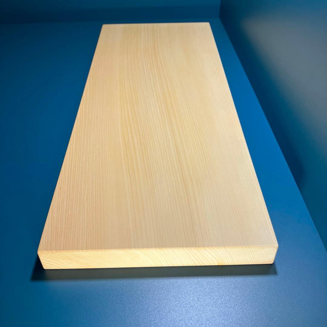 日向産　本榧　まな板　無節柾目　一枚板　木　新品　(C99)