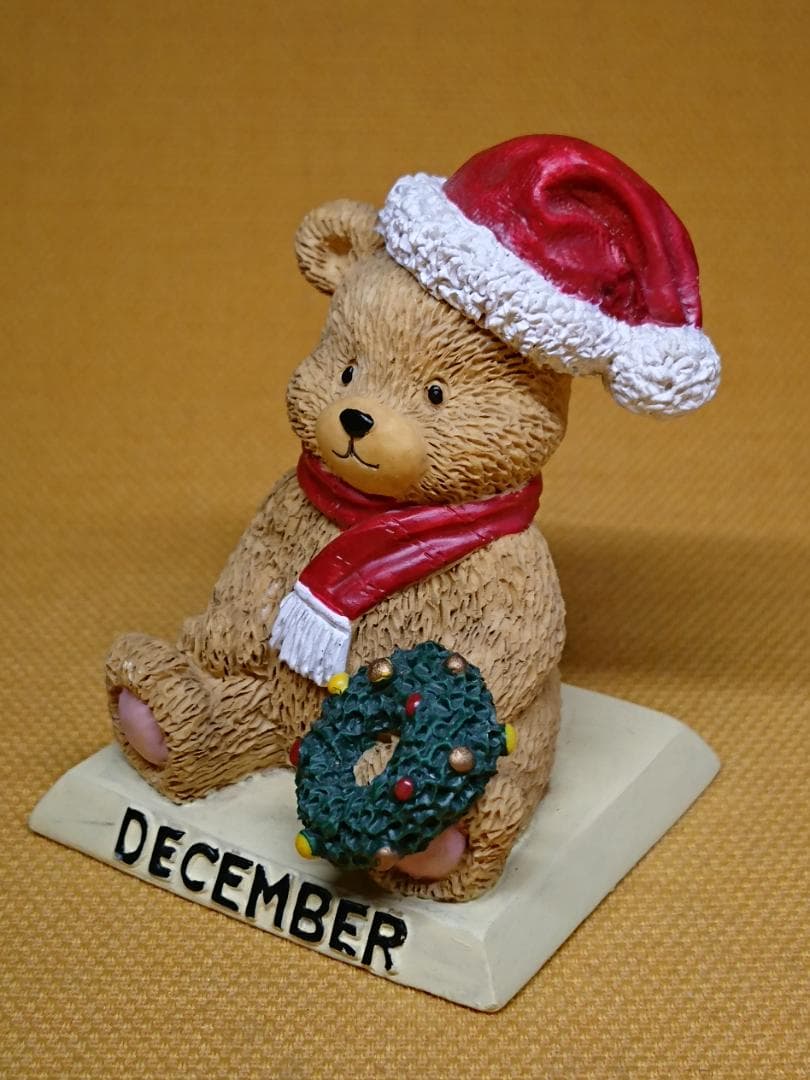 クマ　熊　テディベア　オブジェ　置物　インテリア　工芸品　美術品　A3277