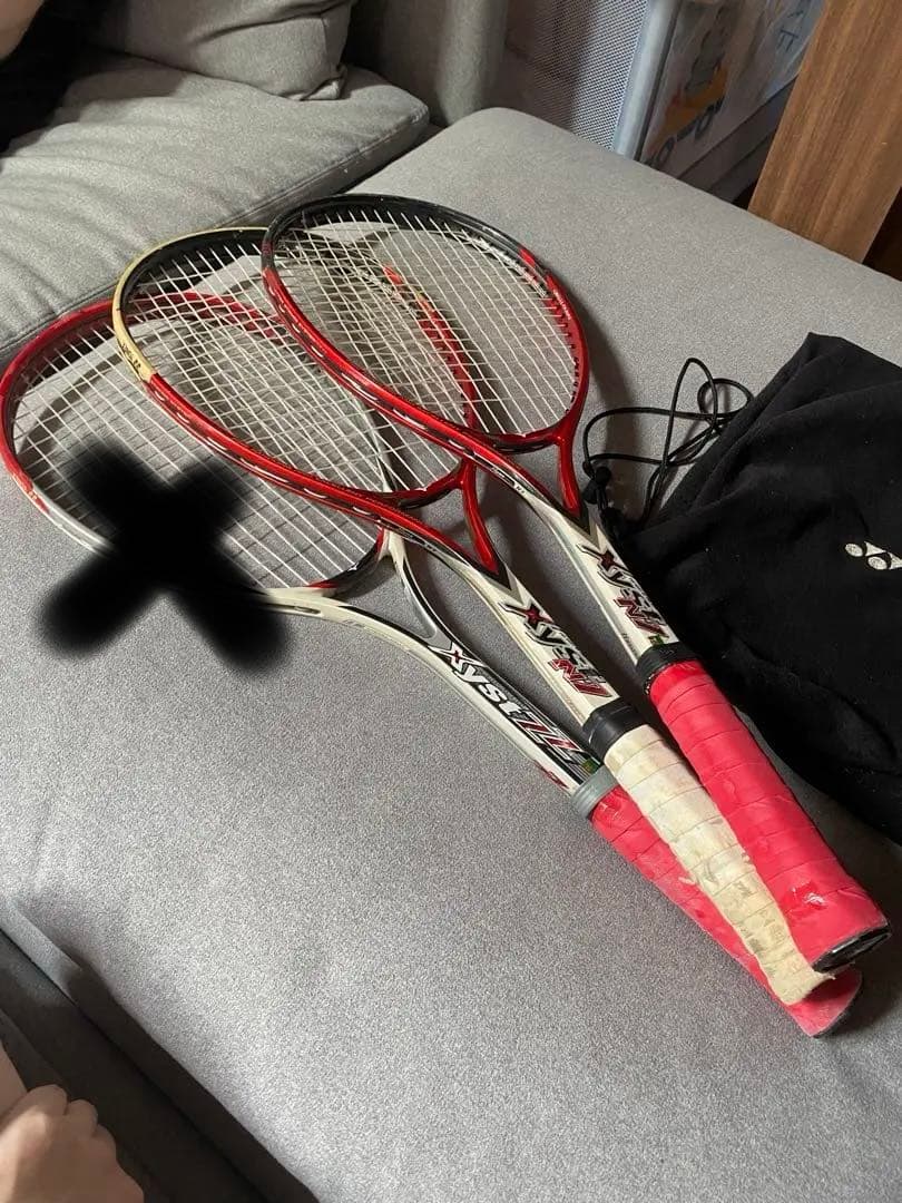 YONEX XYST N7 テニスラケット 2本セット
