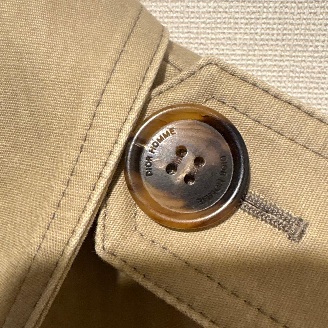 【エディ期】ディオールオム　トレンチコート　2007AW ランウェイ