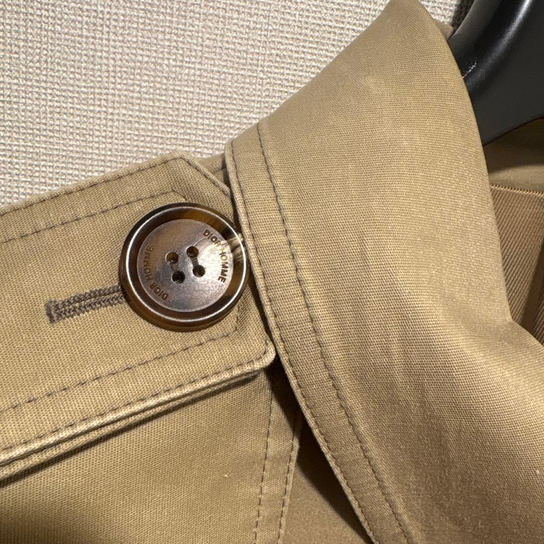 【エディ期】ディオールオム　トレンチコート　2007AW ランウェイ