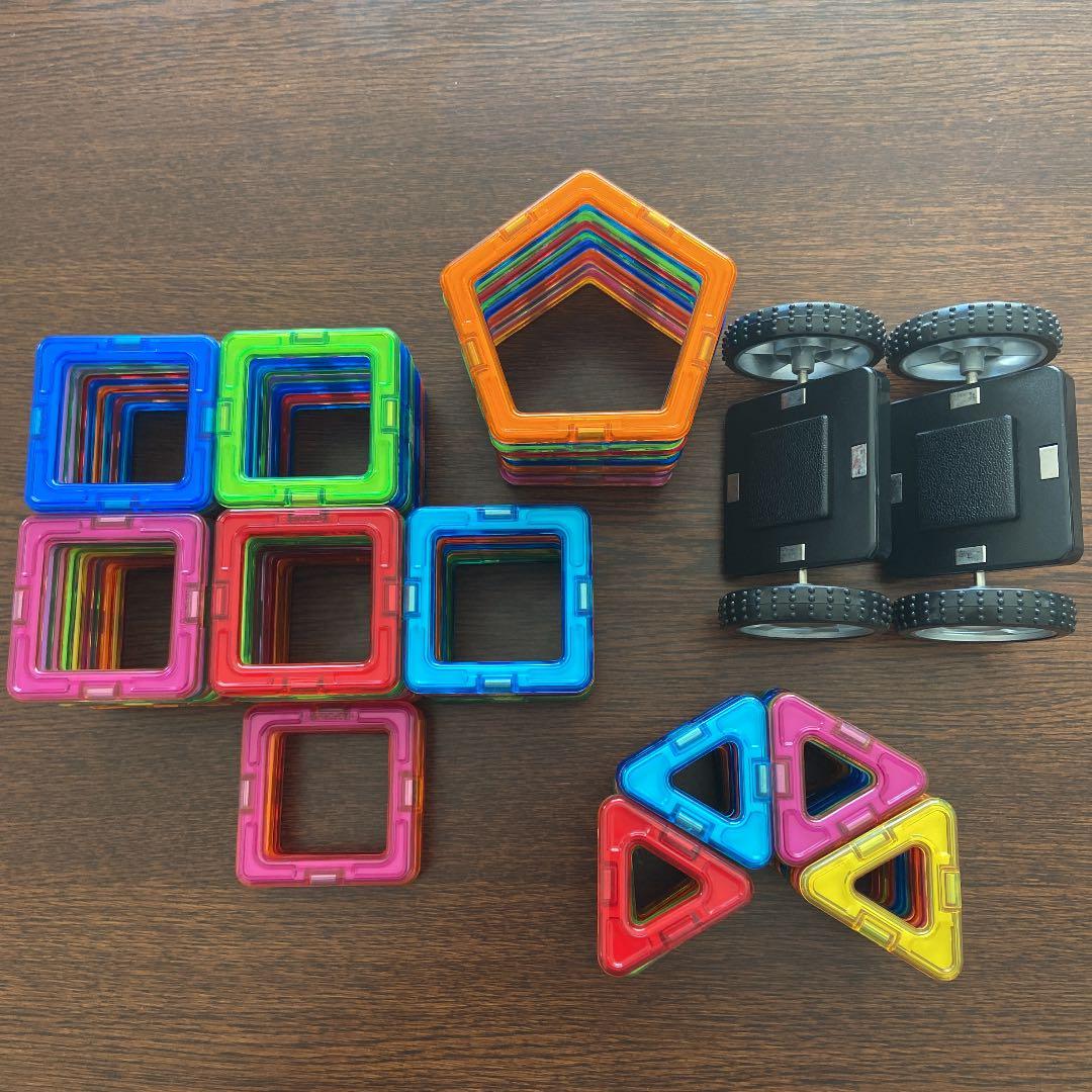 【期間限定値下げ】ボーネルンド　マグネット マグフォーマー　１０８ピース