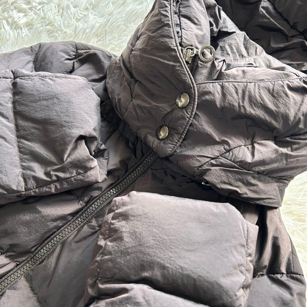 【極美品 希少XL】TATRAS タトラス　ダウンコート　ポリテアマ　ブラウン