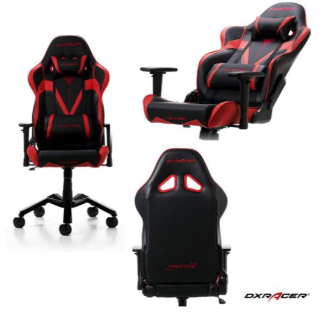 DXracer ゲーミングチェア ヴァルキリーシリーズ レッド VB-03RD
