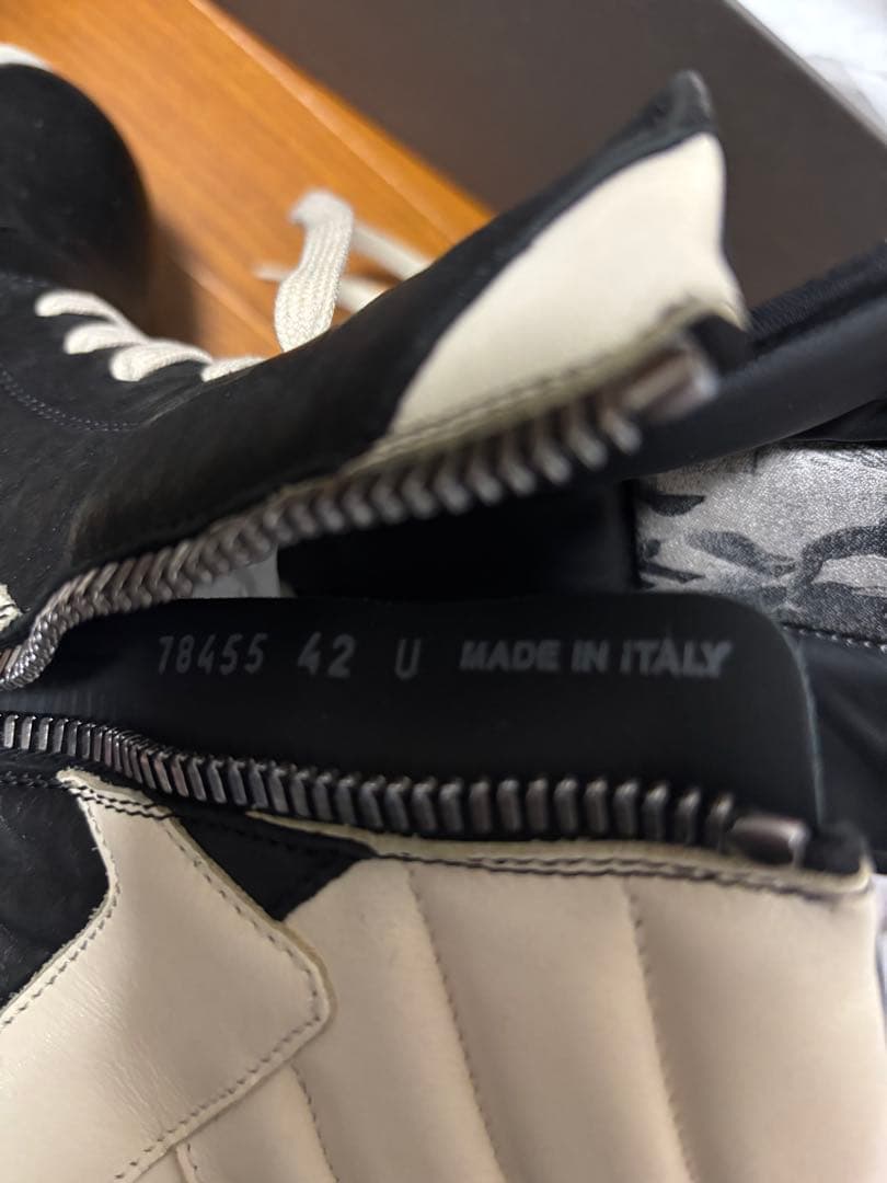 RICK OWENS メガバンパー ジオバスケット スニーカー