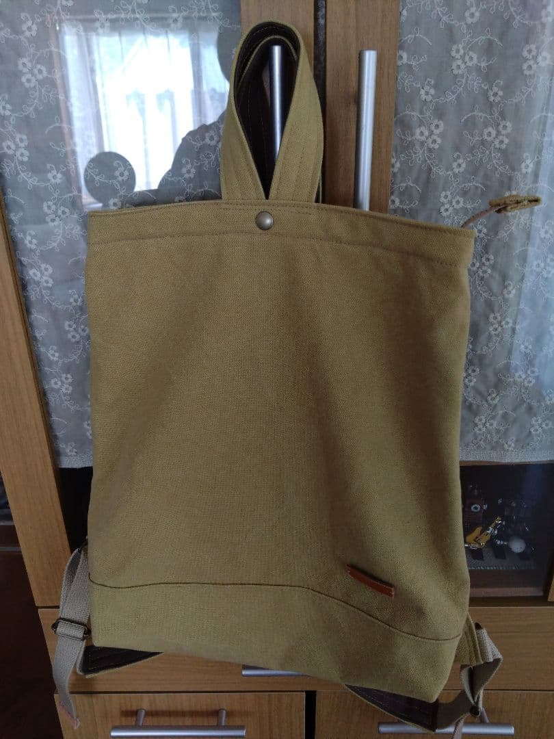 倉敷帆布の柔らかリュック Ａ4 サイズ